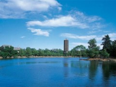北京大学湖与塔
